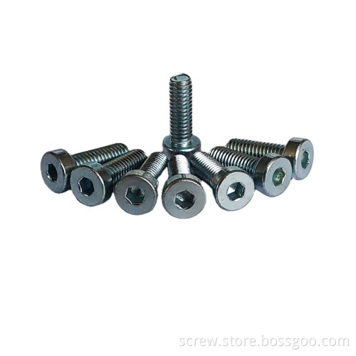 Binding head titanium machine screw